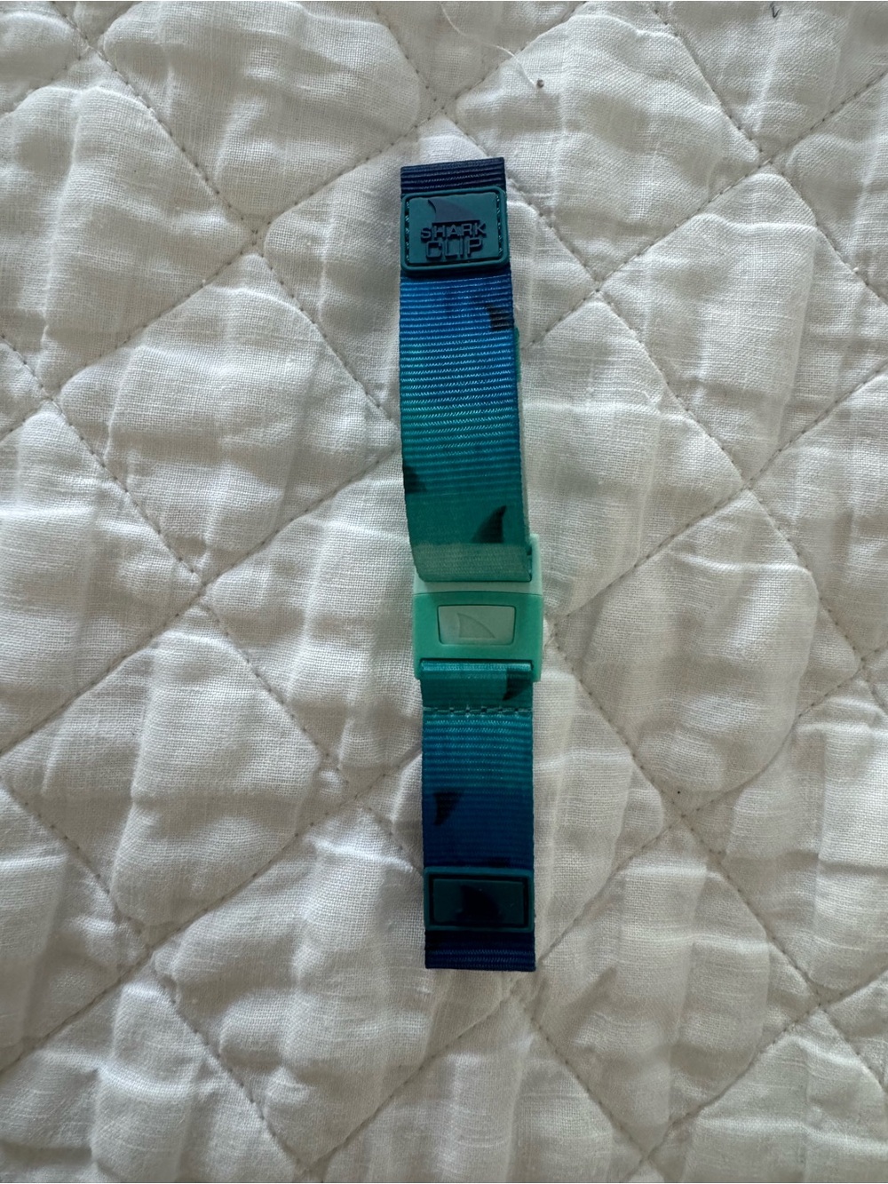 Freestyle Shark Clip Adjustable Blue-Green Luggage Strap